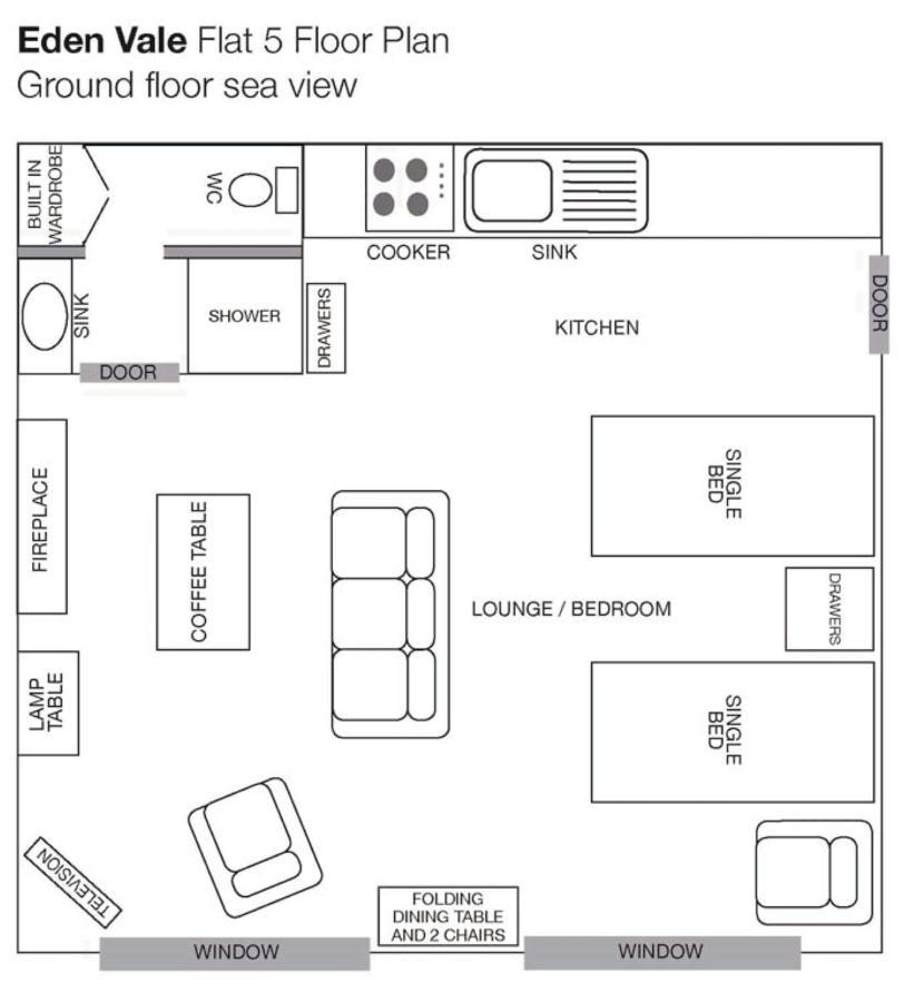 Eden Vale Ground Floor Sea View Apartment Morecambe Kültér fotó